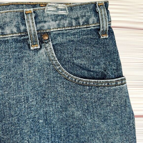 Vintage 1992 Levi’s 545 Blue Shorts Men’s 40 Loose Denim Jean Shorts USA made - Picture 4 of 12